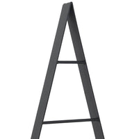 HKM-412243 Minimalist Black Metal Christmas Tree with Stand - 90 cm Height