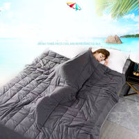 HKM-412435 Soft Sensory Blanket for Anxiety Relief - Available in Multiple Sizes and Weights