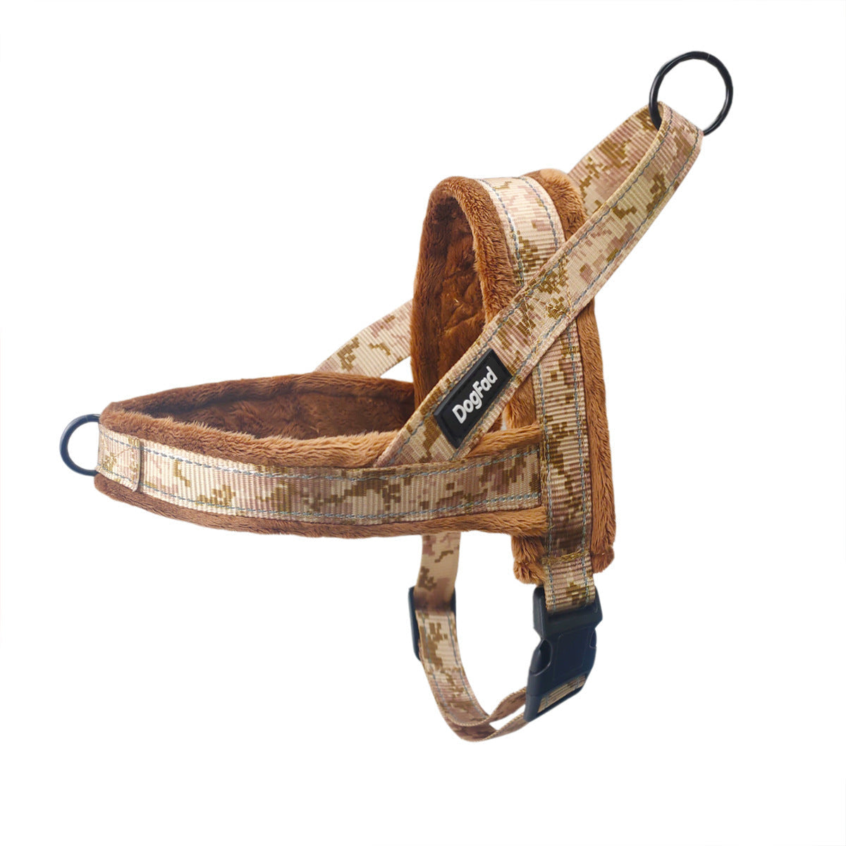 HKM-412627 Adjustable Pet Chest Strap with Comfort Lining and Leash in Various Colors