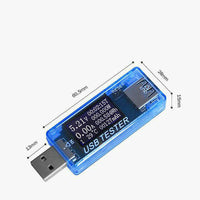 HKM-412627 USB Voltage and Current Power Tester - Mini Counter for Accurate Measurement of Voltage, Current, and Capacity