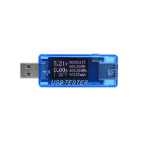 HKM-412627 USB Voltage and Current Power Tester - Mini Counter for Accurate Measurement of Voltage, Current, and Capacity