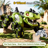 HKM-412691 Eight-Wheel Remote-Controlled Stunt Car with Smart Voice and Gesture Control for Children