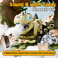 HKM-412691 Eight-Wheel Remote-Controlled Stunt Car with Smart Voice and Gesture Control for Children