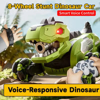 HKM-412691 Eight-Wheel Remote-Controlled Stunt Car with Smart Voice and Gesture Control for Children