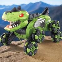 HKM-412691 Eight-Wheel Remote-Controlled Stunt Car with Smart Voice and Gesture Control for Children