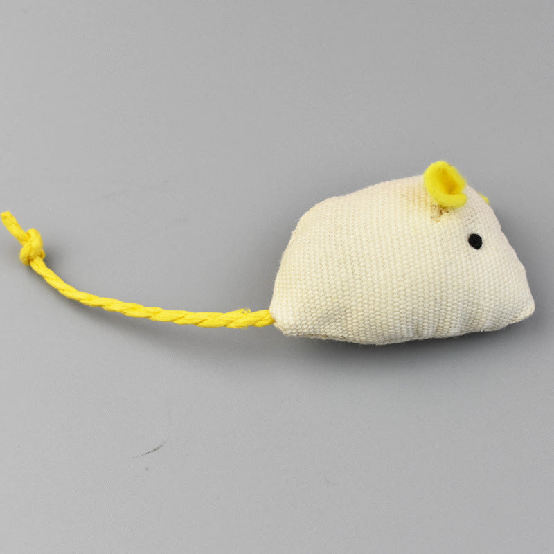 HKM-412883 Herbal Plush Mouse Cat Teaser Toy