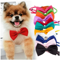HKM-412947 Cute Multi-Color Bow Tie Pet Lead for Dogs and Cats - Stylish Cloth Accessory