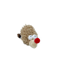 HKM-413203 Plush Cartoon Hedgehog Cat Toy with Catnip - Soft Chenille Design