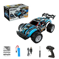 HKM-413267 4WD 2.4G High Speed Remote Control Off-Road Racing Car for Kids, 1:20 Scale, 6 Channels, Electric Toy Vehicle
