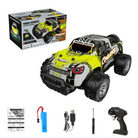 HKM-413267 4WD 2.4G High Speed Remote Control Off-Road Racing Car for Kids, 1:20 Scale, 6 Channels, Electric Toy Vehicle