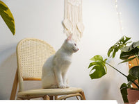 HKM-413267 Nordic Style Hand-Woven Cotton Tapestry Wall Hanging Decoration 30x95 cm