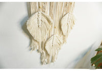 HKM-413267 Nordic Style Hand-Woven Cotton Tapestry Wall Hanging Decoration 30x95 cm