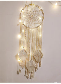 HKM-413267 Nordic Style Hand-Woven Cotton Tapestry Wall Hanging Decoration 30x95 cm