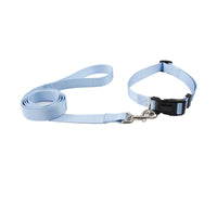 HKM-413267 Nylon Pet Collar and Traction Rope Set in Various Gradient Colors for All Seasons
