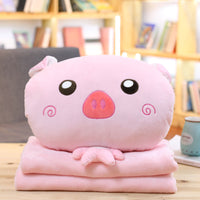 HKM-413331 Cozy Pig Coral Flannel Blanket for Infants