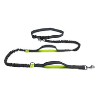 HKM-413395 Reflective Telescopic Dog Leash with D-Ring and Adjustable Traction Rope, Multiple Colors Available