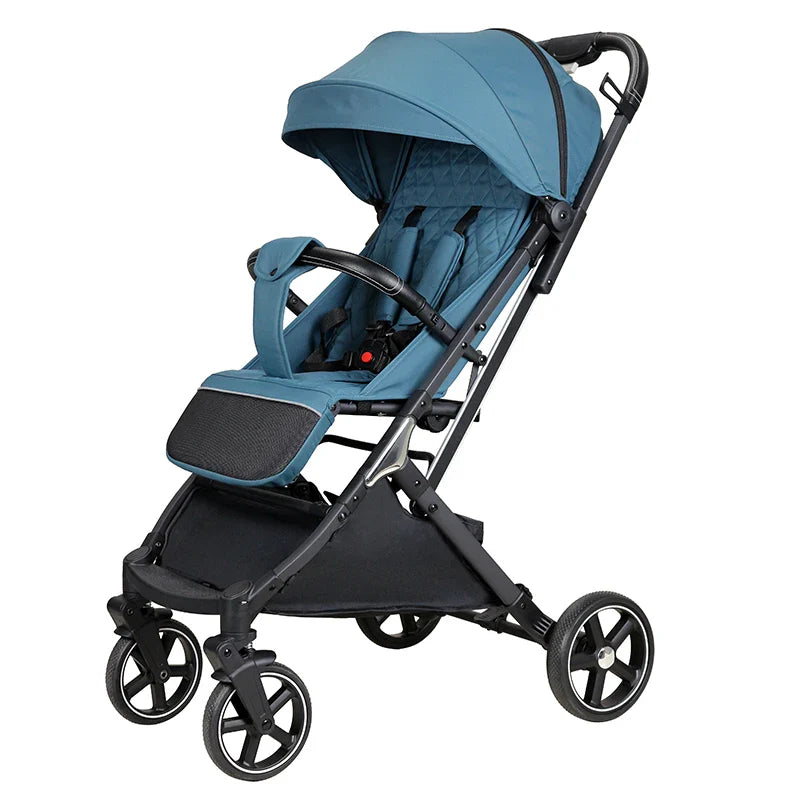 KTX-413459 Adjustable Sit and Stand Double Twin Stroller for Newborns - Lightweight, Versatile Design