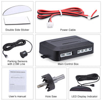 HKM-413459 Reverse Parking Detection System with Ultrasonic Probe and LED Display
