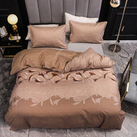 HKM-413587 Three-Piece Bedding Set with Plain Quilt Cover and Pillowcase, 210x210cm Quilt, 50x70cm Pillowcase, Available in Various Colors