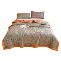 HKM-413587 Washed Cotton and Linen Velvet Summer Quilt - Multiple Sizes Available