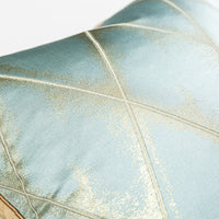 HKM-413651 Lattice Pattern Chemical Fiber Cushion Cover 45x45cm