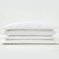 HKM-413715 Adjustable Household Pillow in White - 48x74CM, Ideal for Quilting Comfort