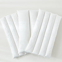 HKM-413715 Adjustable Household Pillow in White - 48x74CM, Ideal for Quilting Comfort
