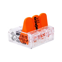 HKM-413779 WAGO Wire Connector - Flame-Retardant PC Shell, Flexible & Multi-Core Compatibility, 32A Current Capacity
