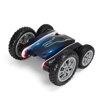 HKM-413843 Remote Control Stunt Car with 360° Rotation and Cool Lighting for Kids, Electric Double-Sided Design