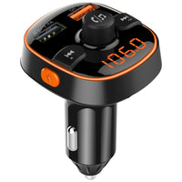 HKM-414099 Bluetooth MP3 Player Car FM Transmitter with Fast Charging and Dual USB Ports