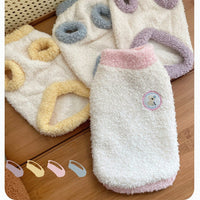 HKM-414099 Cozy Autumn and Winter Pajamas for Pets in Yellow, Pink, Purple, and Blue