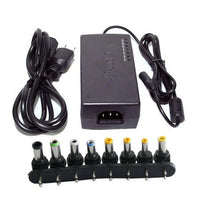 HKM-414611 Universal Notebook Power Adapter 12V-24V 96W Multi-Function Charger with Multiple Output Tips
