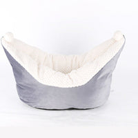 HKM-414867 Pet Bed - Small and Medium Cat Boat Nest in Peacock Blue, Gray, and Pink Options