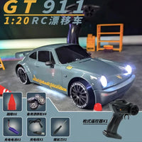 HKM-415571 1/20 Scale 2.4G Rechargeable Four-Wheel Drive Drift RC Car - High-Speed Remote Control Toy for Ages 5 and Up