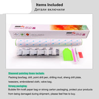 HKM-415571 5D DIY Diamond Painting Kit - Full Square/Round Drill Cartoon Design for Home and Office Decoration