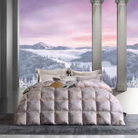 HKM-415571 Three-Dimensional All-Season Down Quilt with 95% Cashmere and White Goose Down Filling