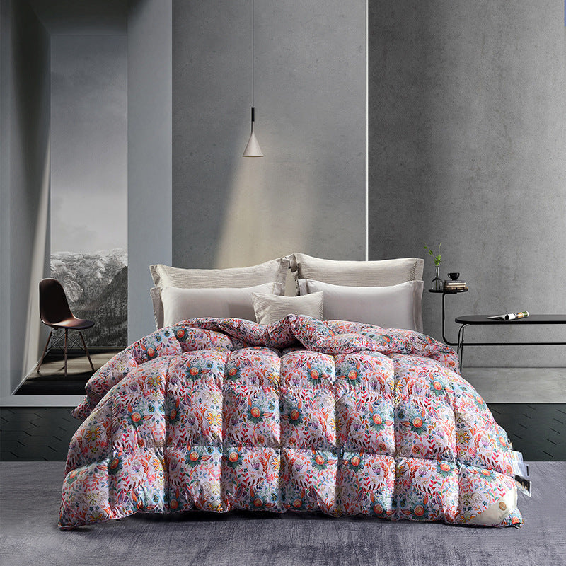 HKM-415571 Three-Dimensional All-Season Down Quilt with 95% Cashmere and White Goose Down Filling