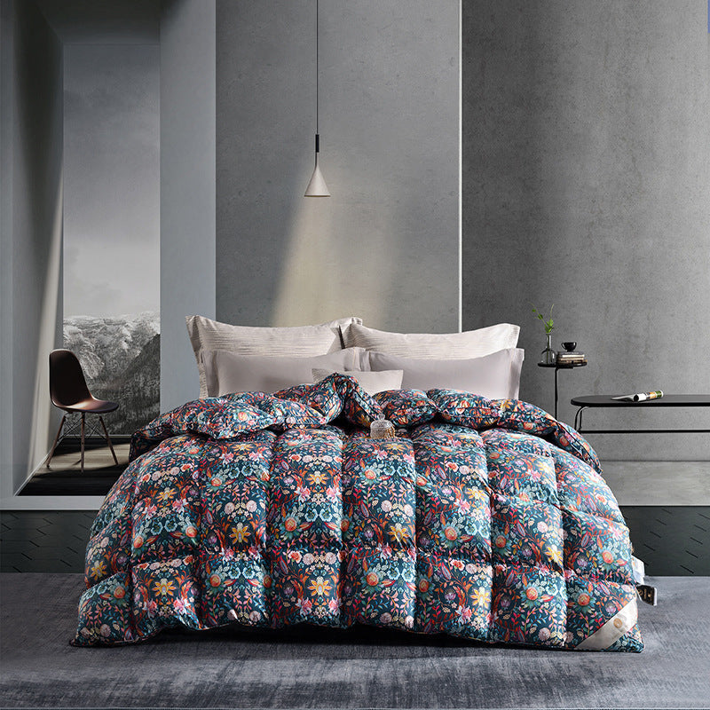 HKM-415571 Three-Dimensional All-Season Down Quilt with 95% Cashmere and White Goose Down Filling