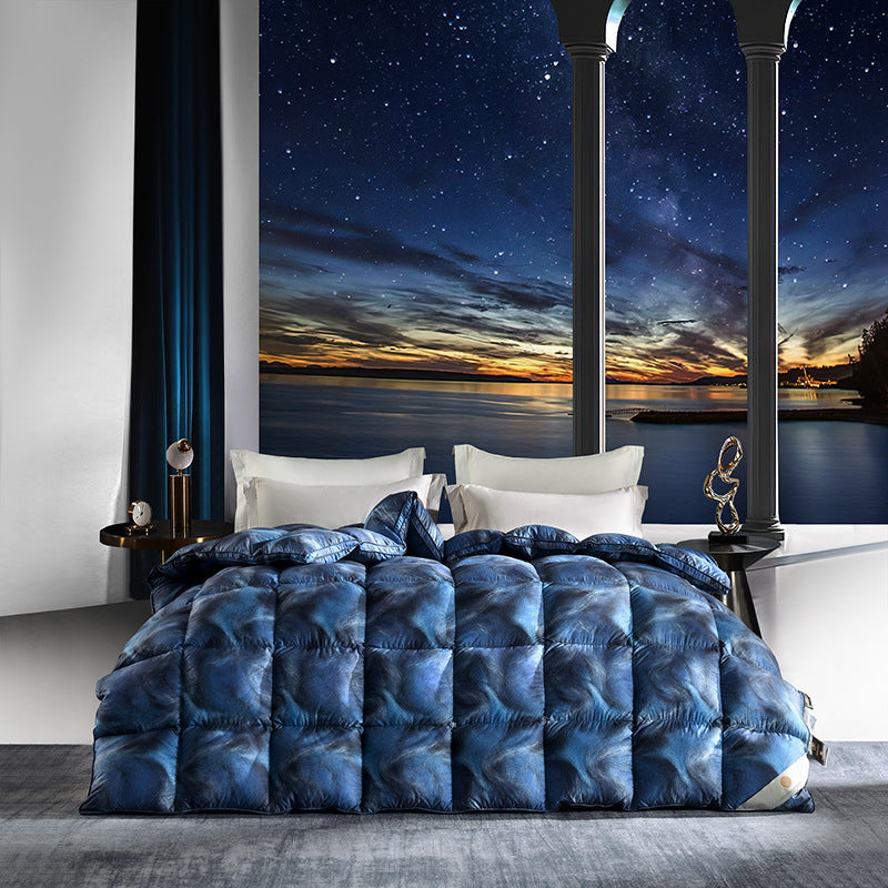 HKM-415571 Three-Dimensional All-Season Down Quilt with 95% Cashmere and White Goose Down Filling