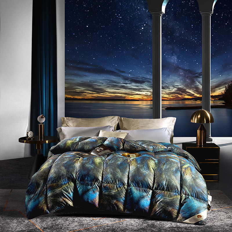 HKM-415571 Three-Dimensional All-Season Down Quilt with 95% Cashmere and White Goose Down Filling