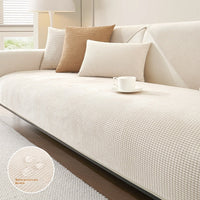 HKM-415635 Universal Non-Slip Checkered Sofa Cover and Anti-Scratching Dust Protector