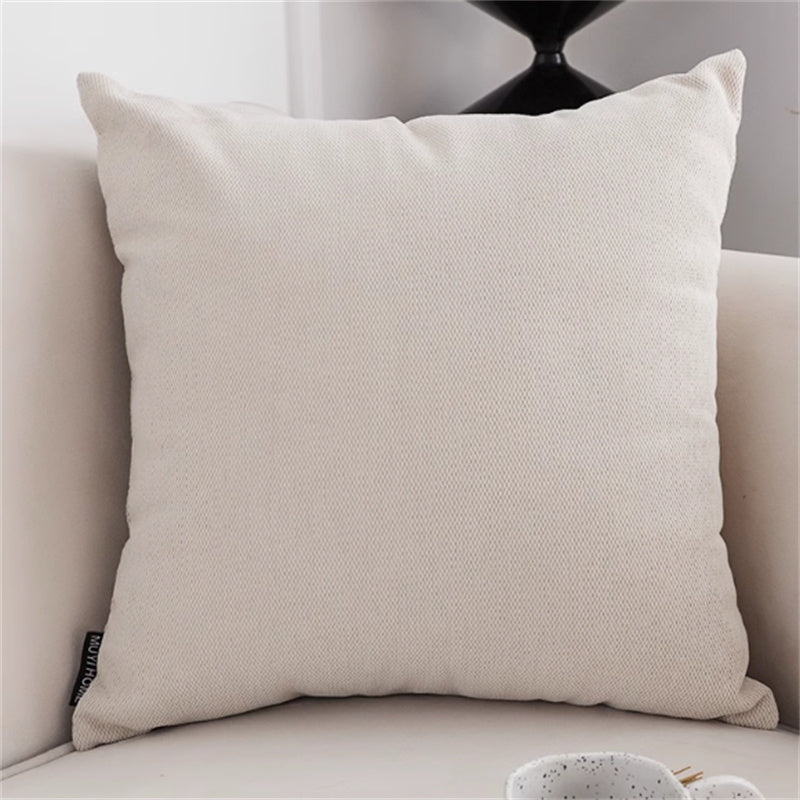 HKM-415699 Jacquard Lumbar Support Pillow Cover - Square Cushion Case 45x45CM/30x50CM