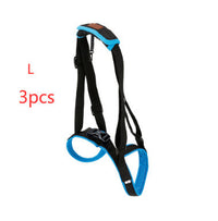 HKM-416083 Dog Hind Leg Support Harness - Adjustable Blue Auxiliary Belt for Walking