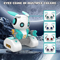 HKM-416147 Smart Remote Control Rabbit Robot Toy with Light and Sound for Kids Ages 5 and Up