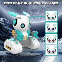 HKM-416147 Smart Remote Control Rabbit Robot Toy with Light and Sound for Kids Ages 5 and Up