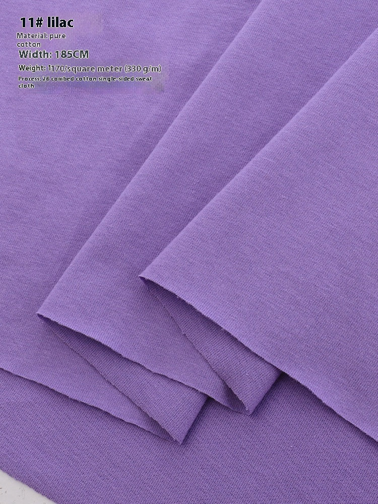 KTX-416275 Lightweight 100% Cotton Knitted T-Shirt for Dolls - Ideal for Spring with Floral Design