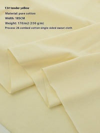 HKM-416275 Lightweight 100% Cotton Knitted T-Shirt for Dolls - Ideal for Spring with Floral Design