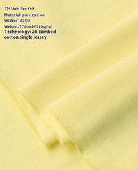 HKM-416275 Lightweight 100% Cotton Knitted T-Shirt for Dolls - Ideal for Spring with Floral Design