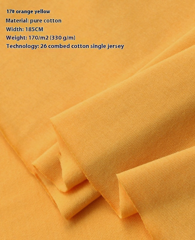 KTX-416275 Lightweight 100% Cotton Knitted T-Shirt for Dolls - Ideal for Spring with Floral Design