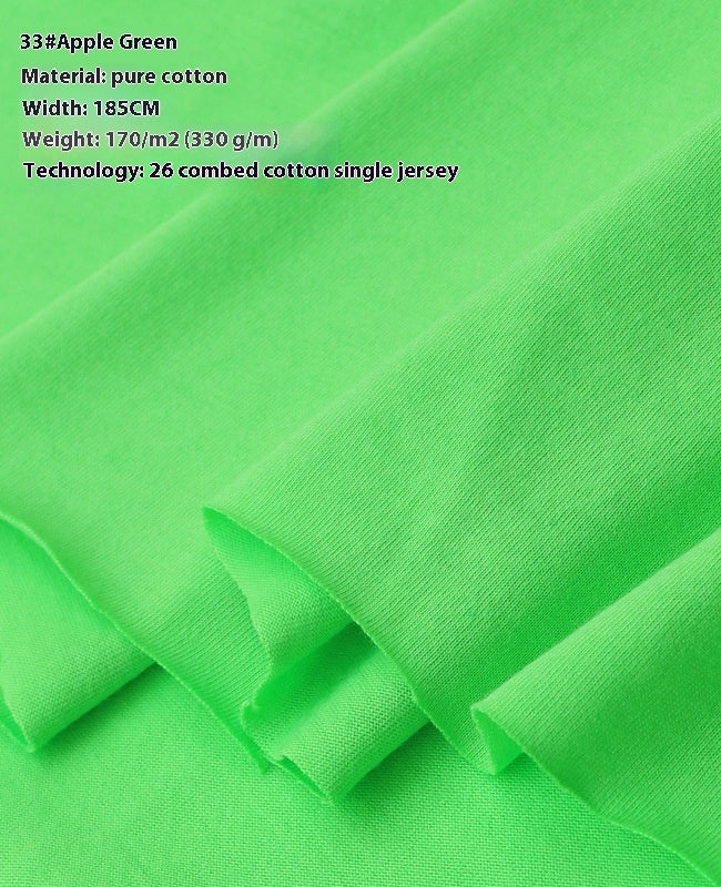 KTX-416275 Lightweight 100% Cotton Knitted T-Shirt for Dolls - Ideal for Spring with Floral Design